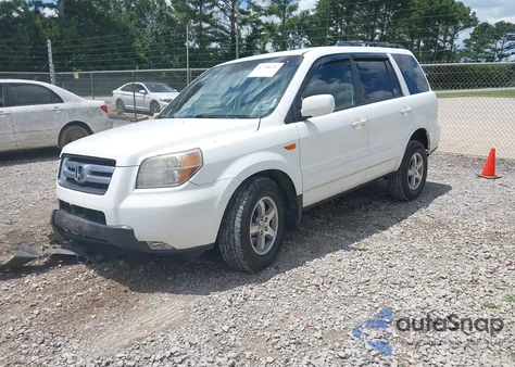 2007 Honda Pilot Ex-L z USA, uszkodzony, nr VIN 5FNYF28537B033017